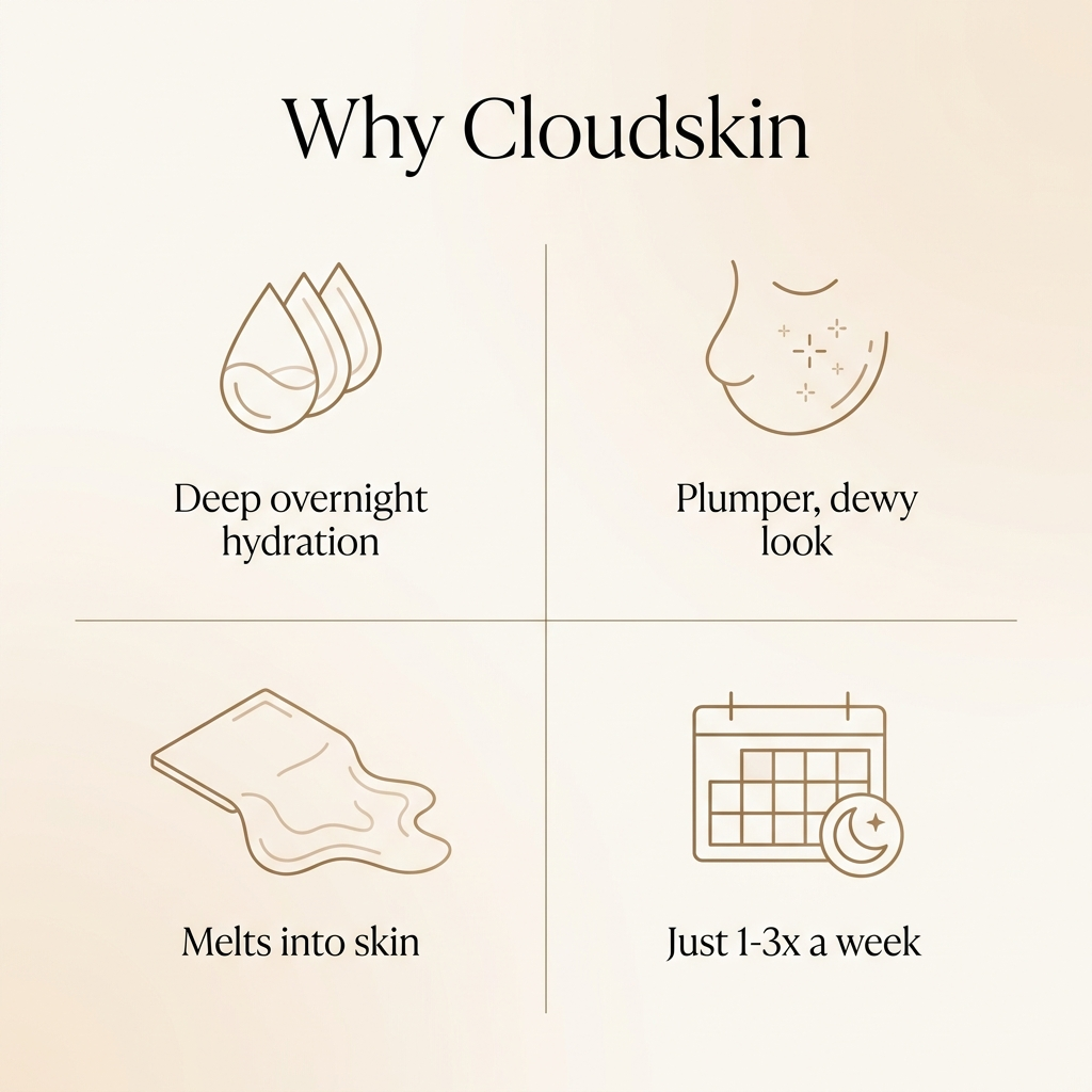 Why Cloudskin - mask benefits