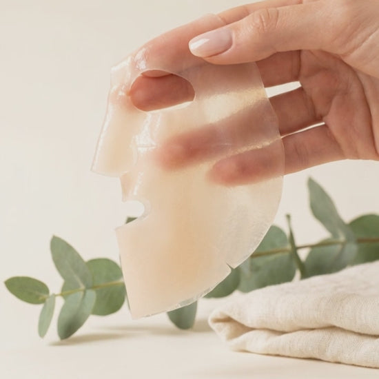 Cloudskin Bio-Collagen mask gel texture demo